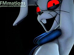 FNAF 2 x SB: Vanny Plays with Toy Chica in 3D