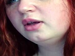 russian pawg redhead with big ass and belly