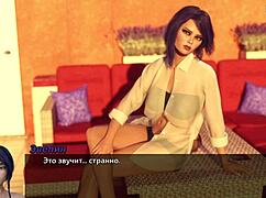 Milf Slut Dominates Public Handjob with Monster Cock in 3D Cartoon