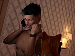 Amazing 3D cartoon threesome in anime hentai game