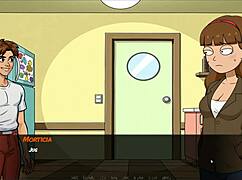 Beth transformed into sexbot in parody game!