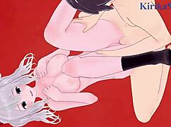 Kashima And Atlanta Engage In Intense Encounters In Kantai Collection Hentai