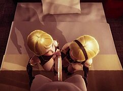 fucked the twins from nier automata in 3d hentai