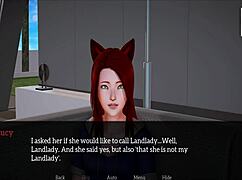 My New Family 90: Brunette With Big Ass In Erotic Game