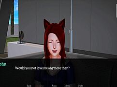 My New Family 90: Brunette With Big Ass In Erotic Game