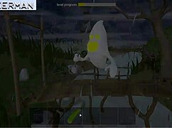 Just finished Halloween Bambook gameplay. Watched that big-titted cartoon whore get pounded hard!