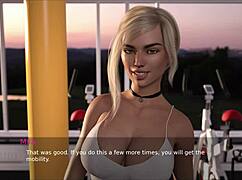 Summers Gone 43 Anime Hentai Blonde Gym Ass Erotic Cartoon Big Tits