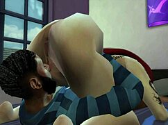 Black man pounds redhead in her room 🔥