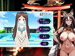 Night fox Kodama blasts through the pakopako train game, getting touchy in the car 😏