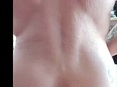 wow, that big cock in my ass feels amazing! cumshot everywhere!