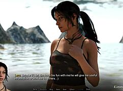 Dialogic-Provocative Ever seen Lora Croft pounded by monster dicks on enchanted island?