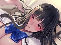 The fallen lady's story unfolds in anime hentai.