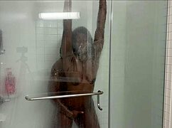 stepsister invites stepbrother for a steamy shower when everybody is away