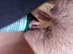 Intense housewife masturbation flash