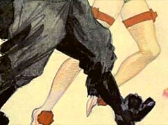 Check Out These Retro Vintage Erotic Antique Cartoon Drawings Featuring Hairy Anime Hentai!