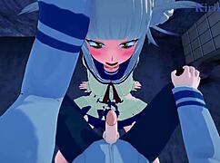 man, Himiko Toga and Ochako Uraraka got me wild with intense lesbian play!