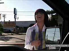 latina coed audrianna angel takes cock in young twat