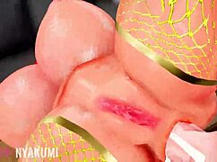 Watch Brazilian Miku's big tits bounce in this animation.