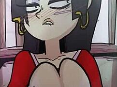 boa hancock chats about her titfuck loop in anime style