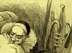 Vintage erotic illustration from retro cartoon styles