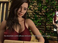 Steps Of Debauchery 45: Big Tits Undressing In Back Alley Brothel Cosplay