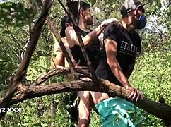 Wild Gay Sex in the Woods Gets Intense in Part 5