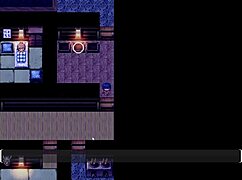 Oh Wow, Tanned Girl Natsuki Gives Handjob To Married Man In Bathroom During Hentai Game!