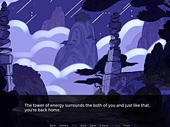 Garnet Delivers Intense Blowjob in Gem Blast Part 1 Anime Adventure