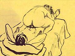 Vintage erotic drawings from antique comics and anime.