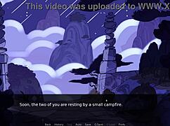 Garnet Delivers Intense Blowjob in Gem Blast Part 1 Anime Adventure