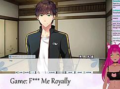 vtuber lewdneko dives into the game f me royally part 1