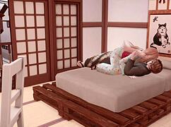 3D Japanese Vibes - He Teases Me So I Tease Him Back!