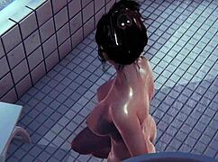 i love my big tits in the shower