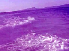 escaped city by jet ski to fill tight pussy with cum on beach