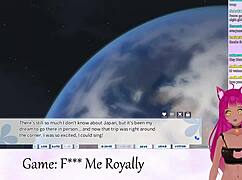 vtuber lewdneko dives into the game f me royally part 1