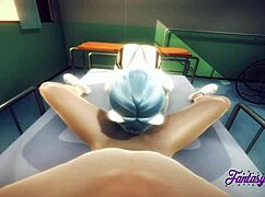 hentai 3d pov compilation with blowjobs and boobjobs in japanese manga style.