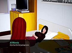 Brunette Milf with Big Ass in 3D Hentai