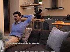 This race of life game features 3 busty milfs in sexy stockings. 😏