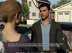 This race of life game features 3 busty milfs in sexy stockings. 😏