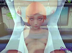 hentai 3d pov compilation with blowjobs and boobjobs in japanese manga style.