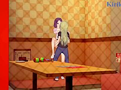 Rin Toyama And Ko Yagami Engage In Intense Lesbian And Futanari Sex Play