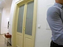 Wow! Sexy lingerie and strict suit show off wild skills