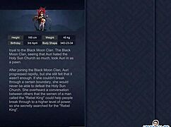 Hey, wanna tease that dick with Auri's foot in Ep1?