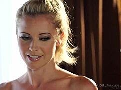 Lesbian Ex-Lovers Lena Nicole and Jojo Kiss Reunite for Steamy Massage Action!