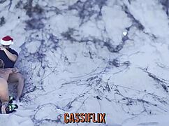 I’m So Turned On! African Milf Bent Over on Beach, Gifting Her Body!