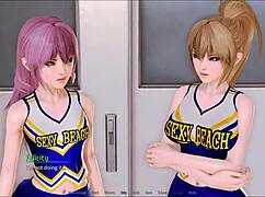 playing harem hotel 61 in the anime style