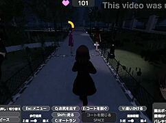 how does sereka-san expose herself in a naked coat without getting noticed?