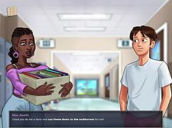 In summertime saga 201, the story unfolds casually