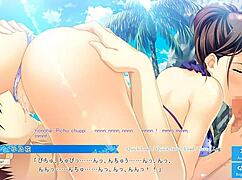 I love this anime hentai resort scene with my girlfriend