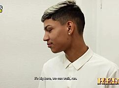 The Gossipy Neighbor Came To Mess With Us, We Showed Him Brazilian Cocks, He Got DP